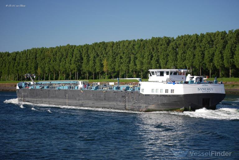 synergy (Tanker) - IMO , MMSI 205217290, Call Sign OT2172 under the flag of Belgium