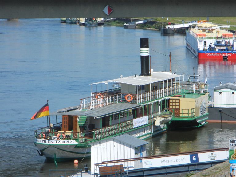 pillnitz (Passenger ship) - IMO , MMSI 211512460, Call Sign DC 6489 under the flag of Germany
