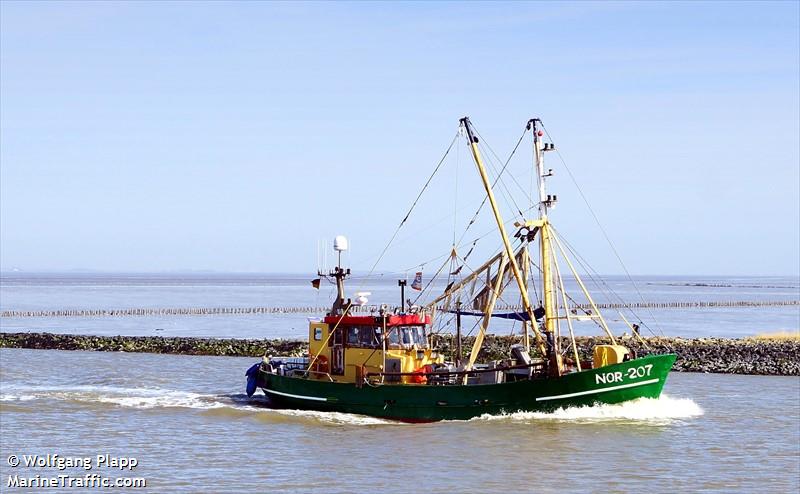 nordstern (Fishing vessel) - IMO , MMSI 211607000, Call Sign DFRK under the flag of Germany