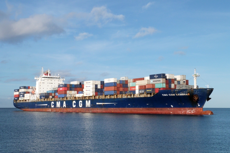 cma cgm sambhar (Container Ship) - IMO 9295969, MMSI 215648000, Call Sign 9HA5224 under the flag of Malta