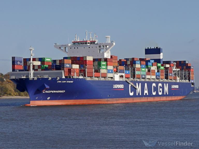 cma cgm tenere (Container Ship) - IMO 9859117, MMSI 215765000, Call Sign 9HA5273 under the flag of Malta