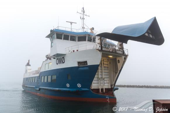 omoe (Passenger/Ro-Ro Cargo Ship) - IMO 9310862, MMSI 219005068, Call Sign OUPA under the flag of Denmark
