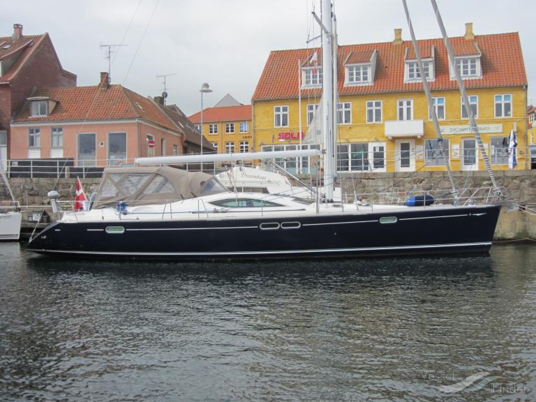 sy aquaholic (Sailing vessel) - IMO , MMSI 219016856, Call Sign XPE8690 under the flag of Denmark