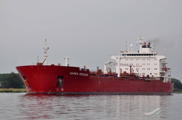 hafnia pegasus (Chemical/Oil Products Tanker) - IMO 9461659, MMSI 219488000, Call Sign OUMZ2 under the flag of Denmark