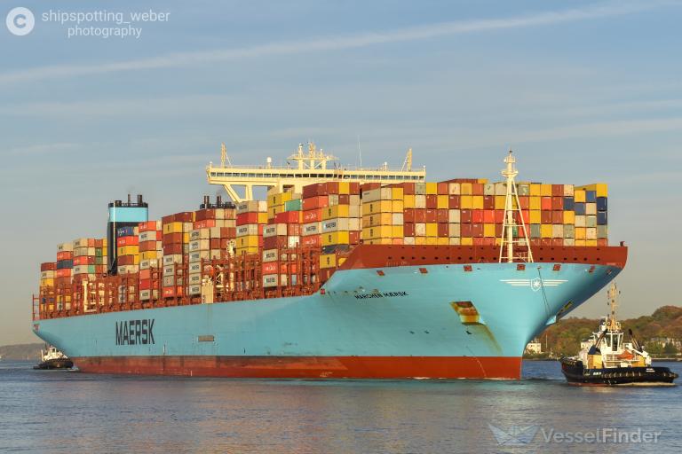 marchen maersk (Container Ship) - IMO 9632143, MMSI 219630000, Call Sign OWUJ2 under the flag of Denmark