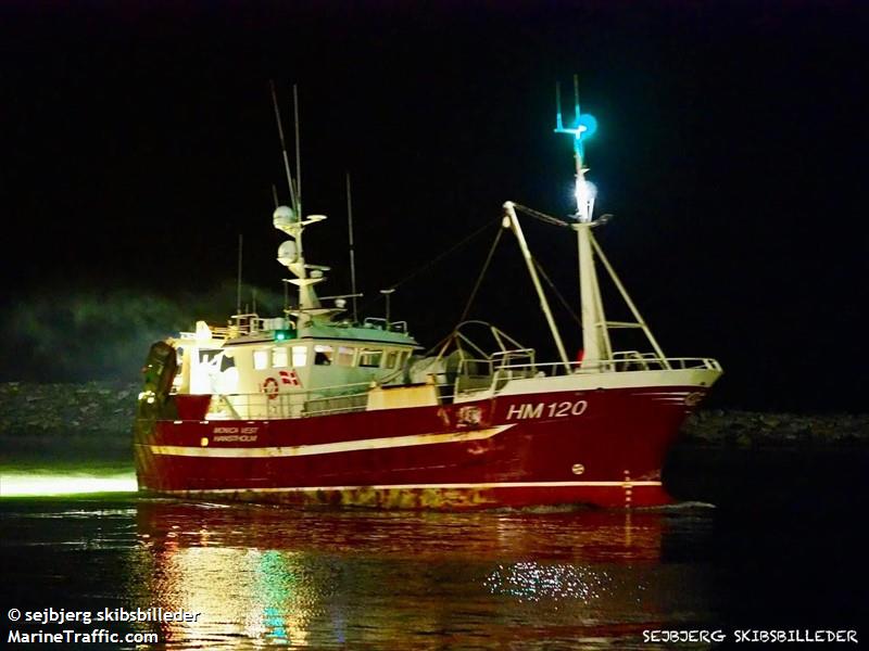 hm120 astoria (Fishing Vessel) - IMO 8996413, MMSI 220043000, Call Sign OWBW under the flag of Denmark