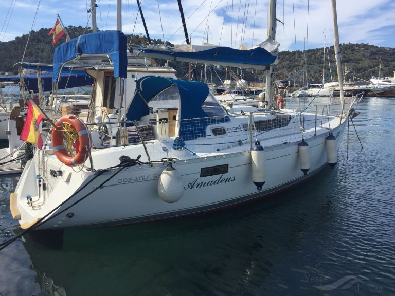 amadeus (Pleasure craft) - IMO , MMSI 224061150 under the flag of Spain