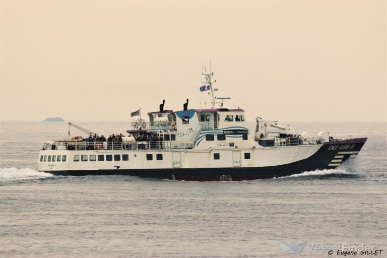 enez eussa 3 (Passenger ship) - IMO , MMSI 227003050, Call Sign FV5533 under the flag of France