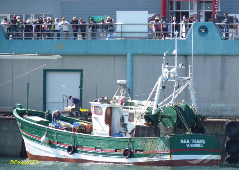 fv mab fanch (Fishing vessel) - IMO , MMSI 228219000, Call Sign FPDH under the flag of France
