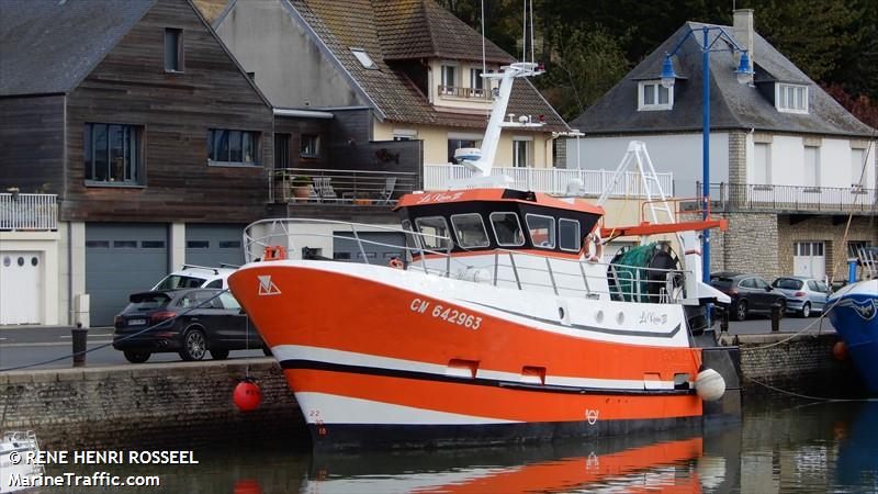 fvmyajuja (Fishing vessel) - IMO , MMSI 228842000, Call Sign FVXV under the flag of France