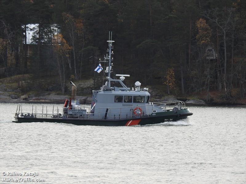 rv 54 (Law enforcment) - IMO , MMSI 230003800, Call Sign OJ6334 under the flag of Finland