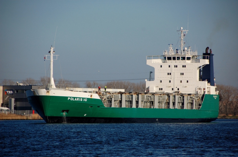 polaris vg (Ro-Ro Cargo Ship) - IMO 8716100, MMSI 230651000, Call Sign OJQX under the flag of Finland