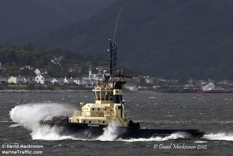 anglegarth (Tug) - IMO 9144110, MMSI 232002698, Call Sign MWIT6 under the flag of United Kingdom (UK)