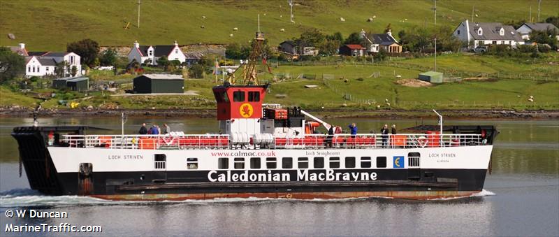 loch striven (Passenger ship) - IMO , MMSI 232003376, Call Sign MEXS9 under the flag of United Kingdom (UK)