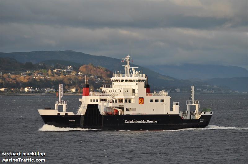 coruisk (Passenger/Ro-Ro Cargo Ship) - IMO 9274836, MMSI 235008929, Call Sign VQKF2 under the flag of United Kingdom (UK)