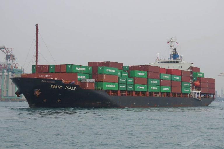 tokyo tower (Container Ship) - IMO 9384875, MMSI 235050802, Call Sign MAQJ under the flag of United Kingdom (UK)
