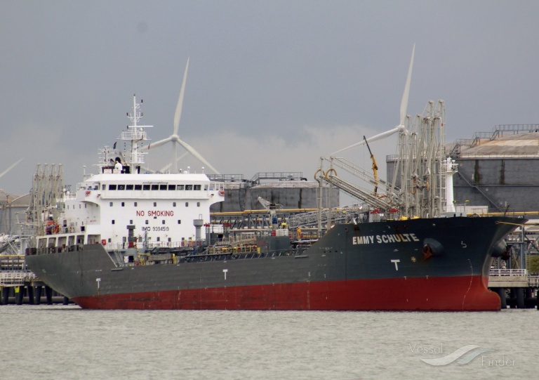 emmy schulte (Chemical/Oil Products Tanker) - IMO 9394519, MMSI 235068963, Call Sign 2BSM9 under the flag of United Kingdom (UK)