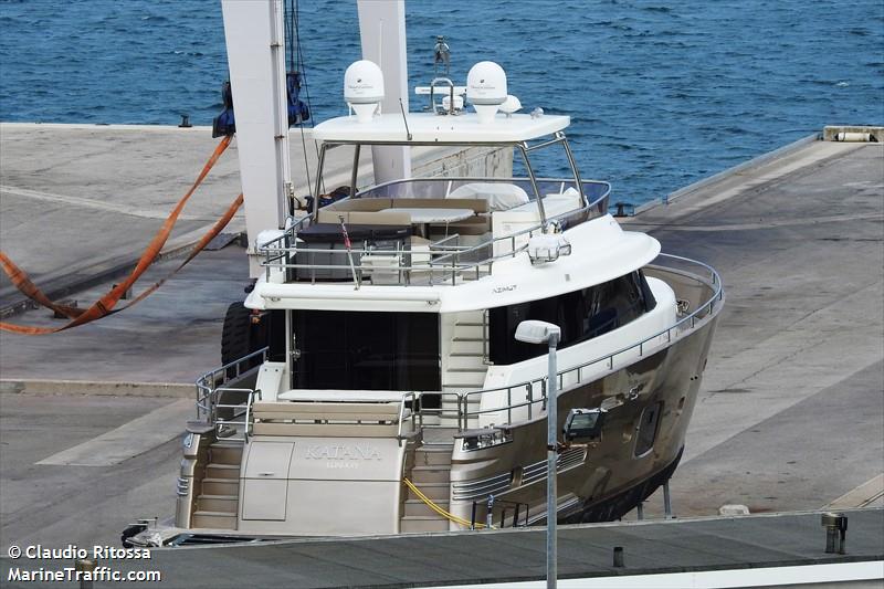 katana (Pleasure craft) - IMO , MMSI 235107017 under the flag of United Kingdom (UK)