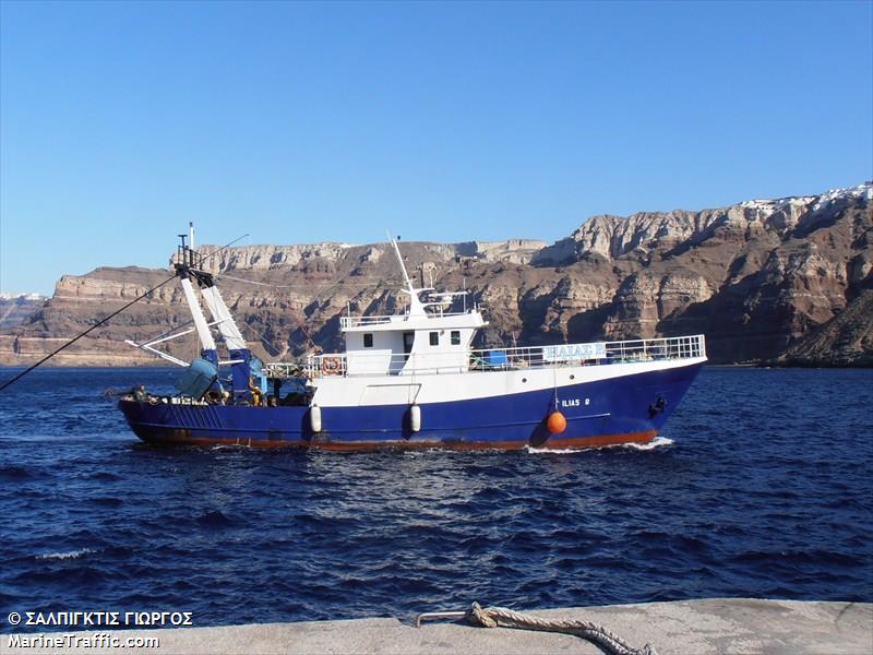 ilias r (Fishing Vessel) - IMO 8696972, MMSI 240137000, Call Sign SX7927 under the flag of Greece
