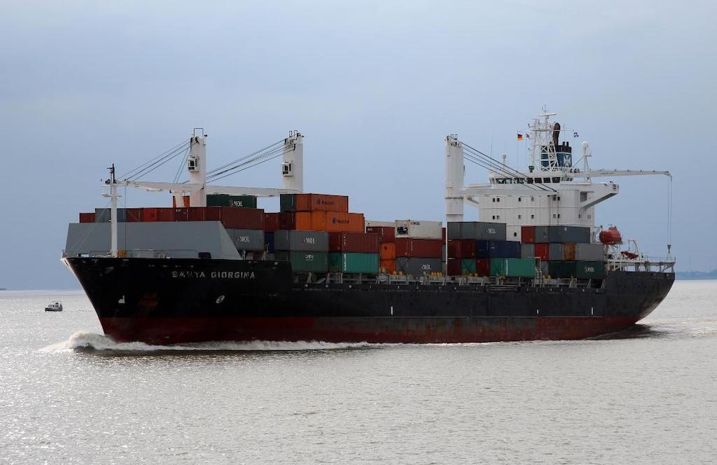 cielo di rabat (Container Ship) - IMO 9141792, MMSI 242198100, Call Sign CNA5005 under the flag of Morocco