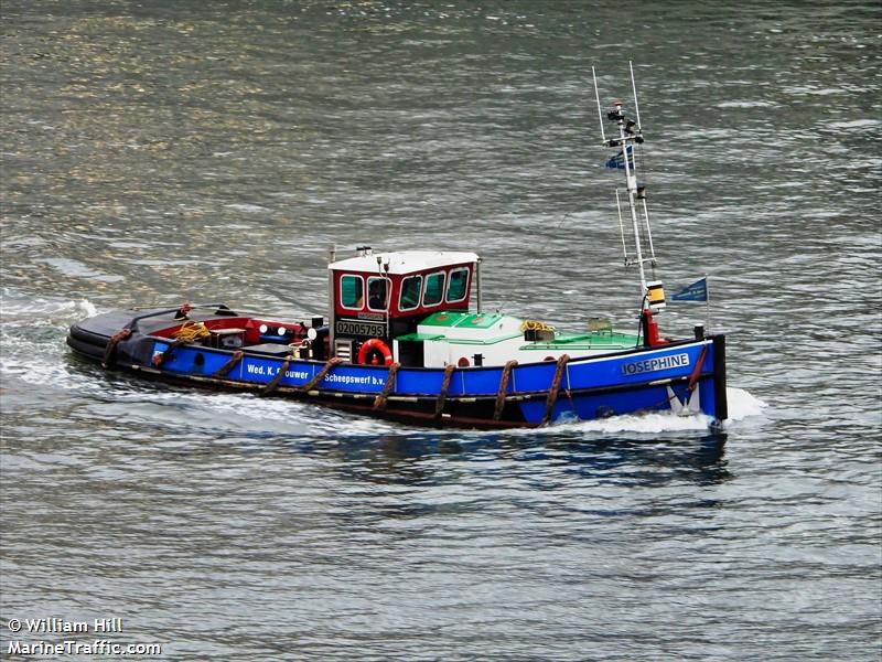 josephine (Tug) - IMO , MMSI 244010963, Call Sign PD8258 under the flag of Netherlands