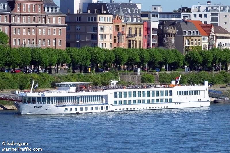 verdi (Passenger ship) - IMO , MMSI 244022108, Call Sign PI4344 under the flag of Netherlands