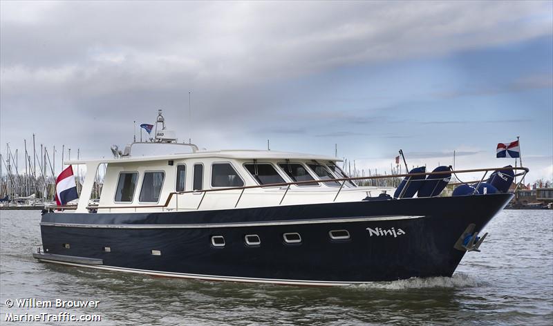 ninja (Pleasure craft) - IMO , MMSI 244030555, Call Sign PD9630 under the flag of Netherlands