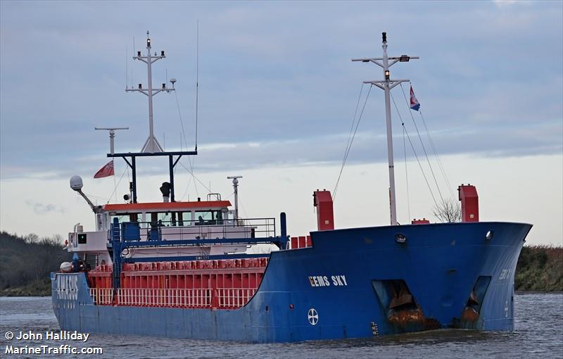 eems sky (General Cargo Ship) - IMO 9421647, MMSI 244239000, Call Sign PHJF under the flag of Netherlands