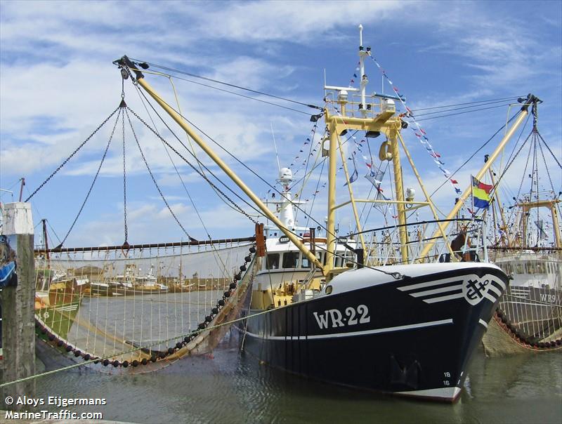 wr22 jacqueline (Fishing vessel) - IMO , MMSI 244620000, Call Sign PBIS under the flag of Netherlands