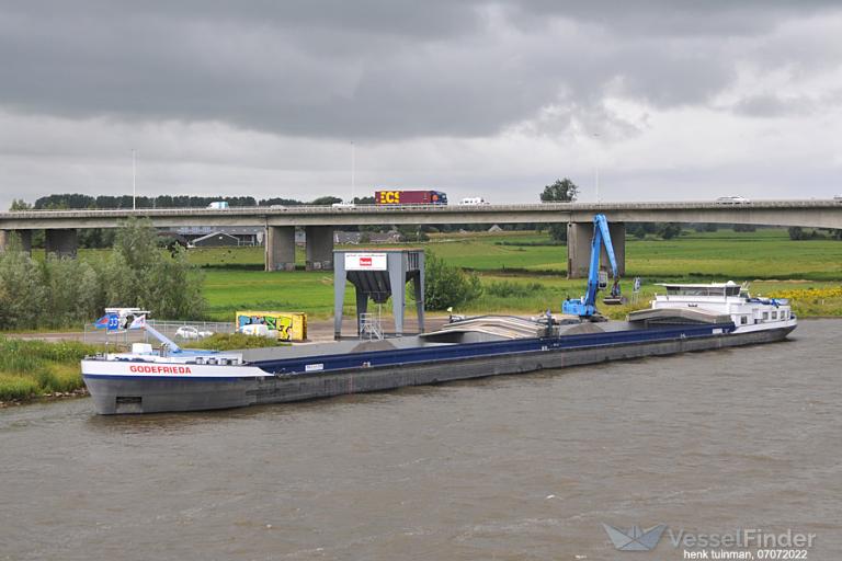 godefrieda (Cargo ship) - IMO , MMSI 244660906, Call Sign PE5352 under the flag of Netherlands
