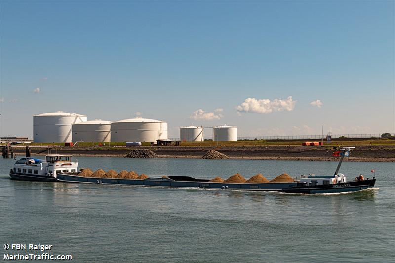 speranza (Cargo ship) - IMO , MMSI 244670710, Call Sign PI2976 under the flag of Netherlands