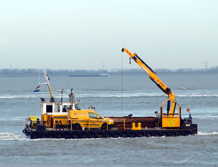 rob (Dredging or UW ops) - IMO , MMSI 244710848, Call Sign PF3636 under the flag of Netherlands
