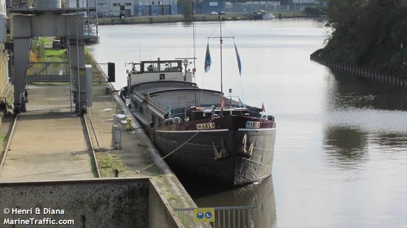 marla (Cargo ship) - IMO , MMSI 244780002, Call Sign PA2614 under the flag of Netherlands