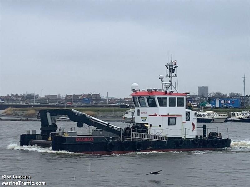 diablo (Local type) - IMO , MMSI 244790332, Call Sign PBCV under the flag of Netherlands