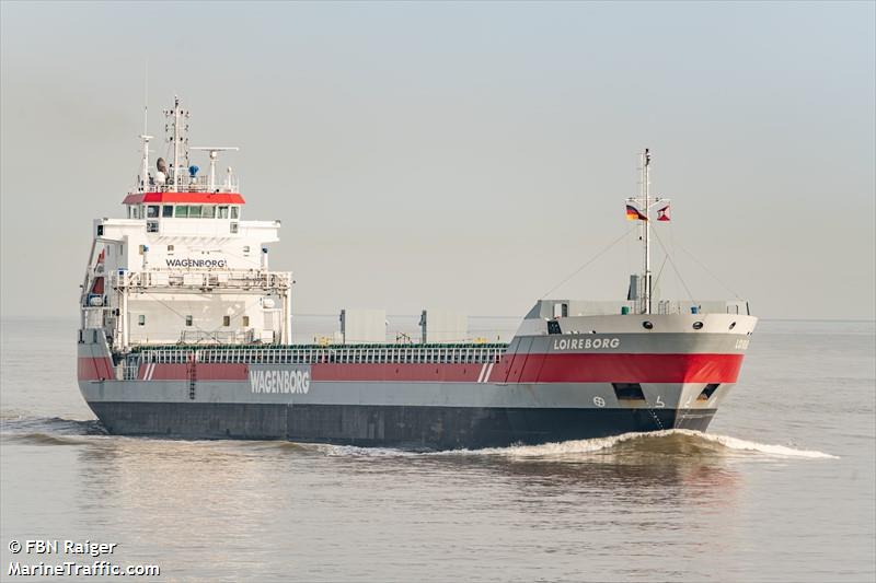 loireborg (General Cargo Ship) - IMO 9399404, MMSI 245535000, Call Sign PHPT under the flag of Netherlands