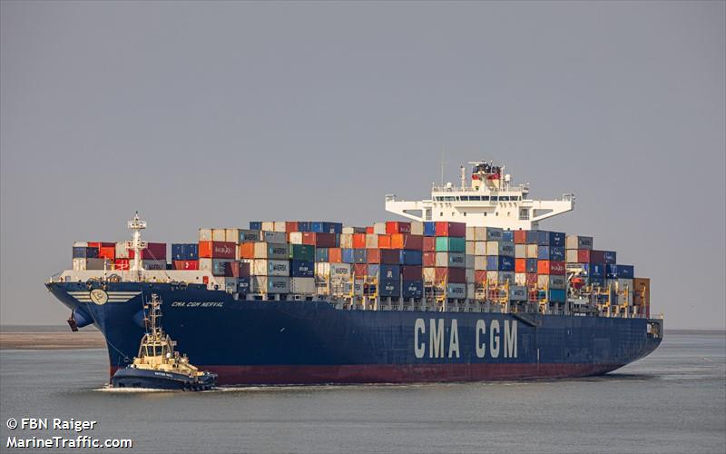 cma cgm nerval (Container Ship) - IMO 9406623, MMSI 248432000, Call Sign 9HA2361 under the flag of Malta