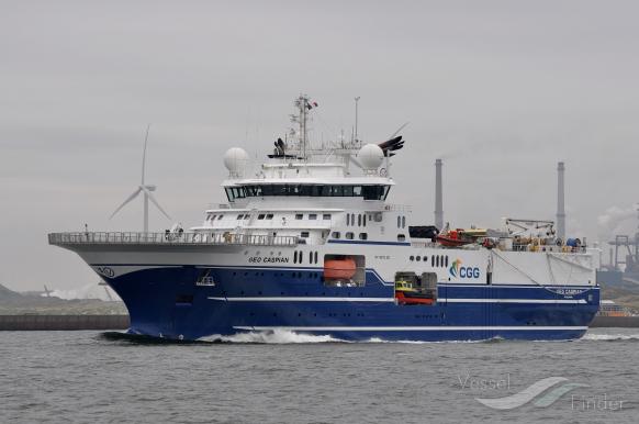 geo caspian (Research Vessel) - IMO 9525560, MMSI 257035150, Call Sign LACW8 under the flag of Norway