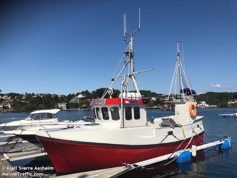 vestbris (Fishing vessel) - IMO , MMSI 257079320, Call Sign LD3984 under the flag of Norway