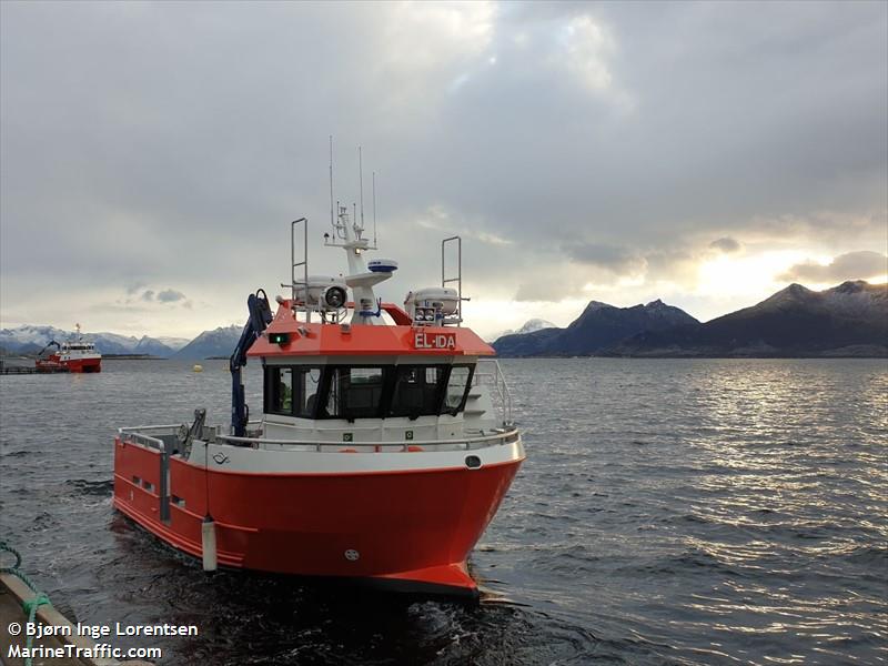 el-ida (Cargo ship) - IMO , MMSI 257109410, Call Sign LF6855 under the flag of Norway