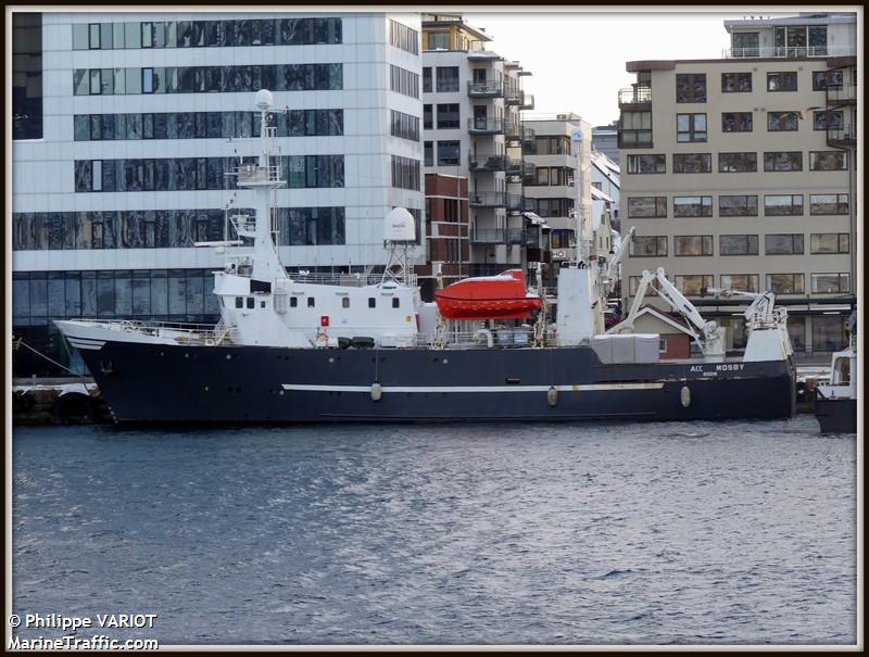 acc mosby (Fishing Support Vessel) - IMO 7922233, MMSI 258244000, Call Sign LJIT under the flag of Norway