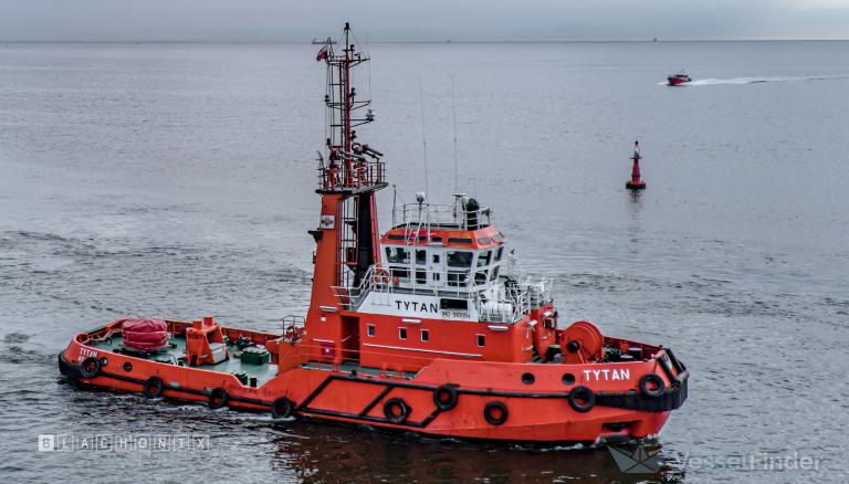 tytan (Tug) - IMO 9101194, MMSI 261000140, Call Sign SPG2541 under the flag of Poland