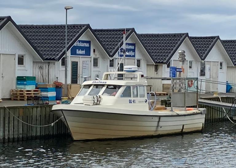 gg41 skalman (Fishing vessel) - IMO , MMSI 265799080, Call Sign SFC6559 under the flag of Sweden