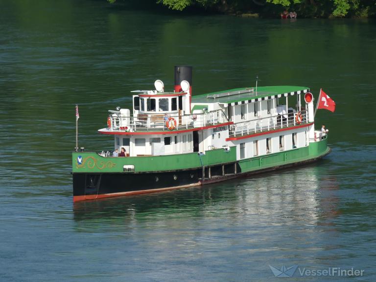 basel dybli (Passenger ship) - IMO , MMSI 269056630, Call Sign HE6630 under the flag of Switzerland