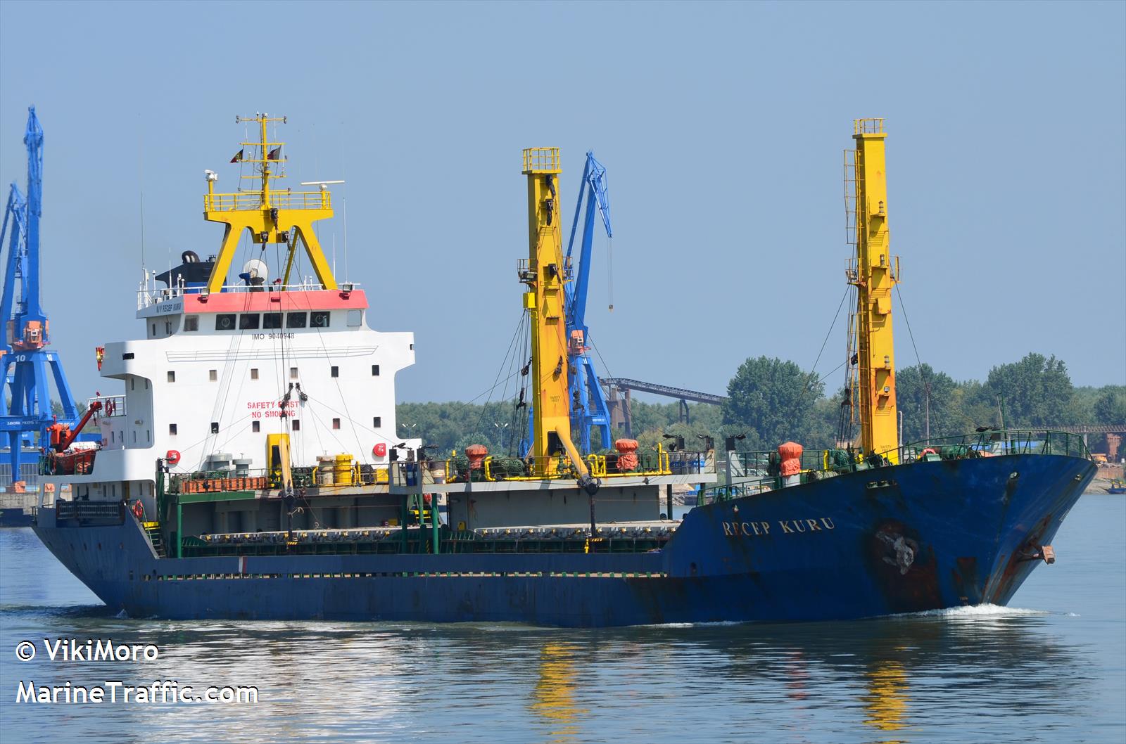 recep.kuru (General Cargo Ship) - IMO 9040948, MMSI 271000260, Call Sign TCWB under the flag of Turkey