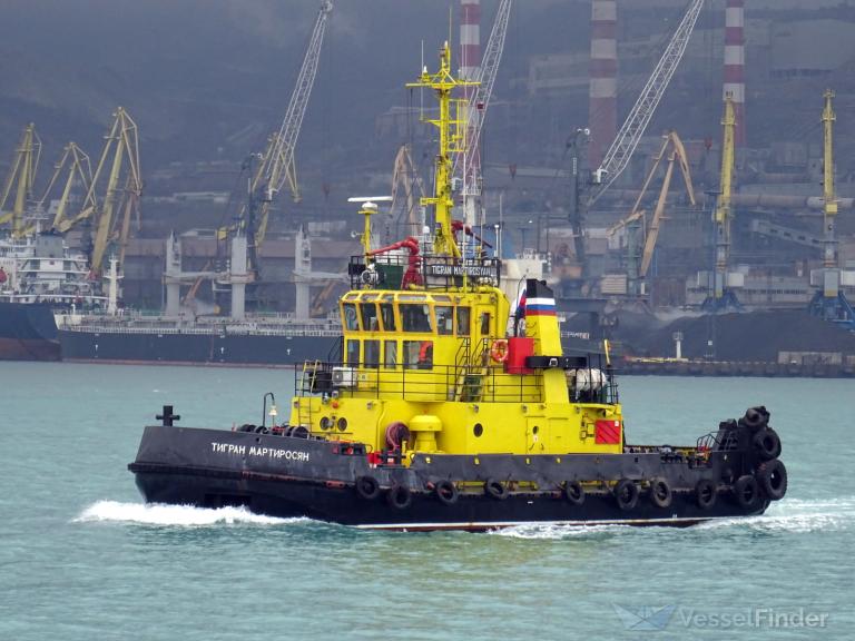 tigran martirosyan (Pusher Tug) - IMO 8728880, MMSI 273152100, Call Sign UCUX under the flag of Russia