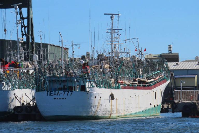 leda-777 (Fishing Vessel) - IMO 8684840, MMSI 273210650, Call Sign UBGU5 under the flag of Russia