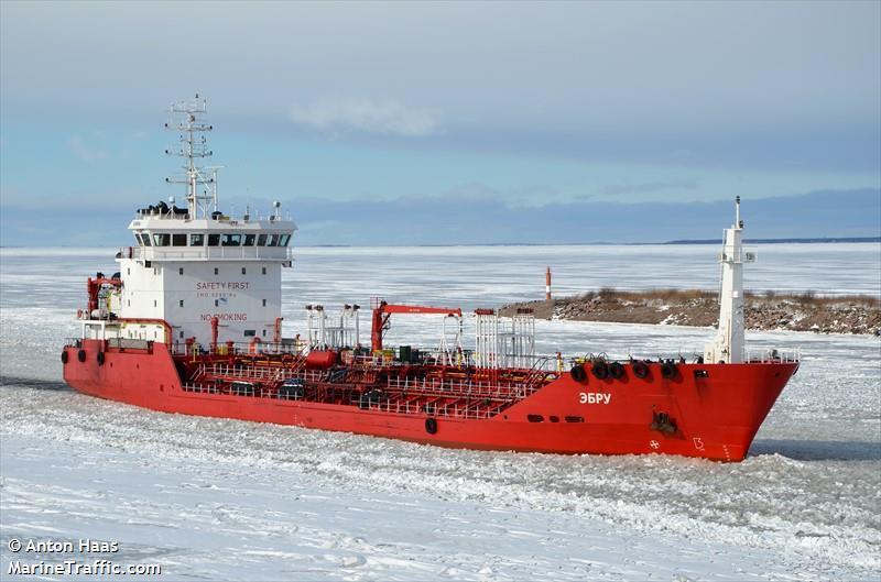 ebru (Oil Products Tanker) - IMO 9280184, MMSI 273335780, Call Sign UBOK3 under the flag of Russia