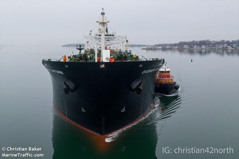 overseas santorini (Chemical/Oil Products Tanker) - IMO 9435909, MMSI 303270000, Call Sign WOSI under the flag of Alaska
