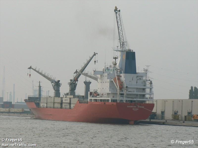 charles island (Refrigerated Cargo Ship) - IMO 9059626, MMSI 308705000, Call Sign C6JT under the flag of Bahamas
