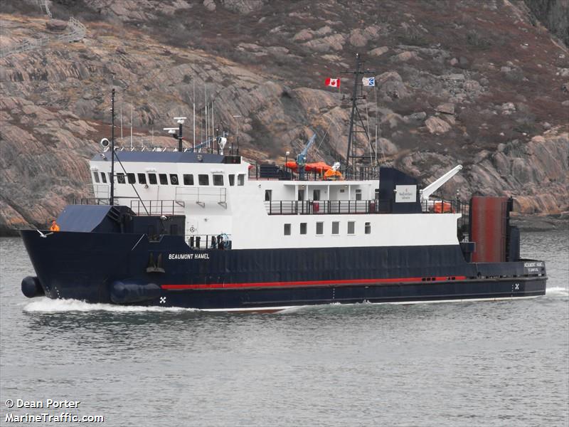 beaumont hamel (Passenger ship) - IMO , MMSI 316003380, Call Sign VO2350 under the flag of Canada